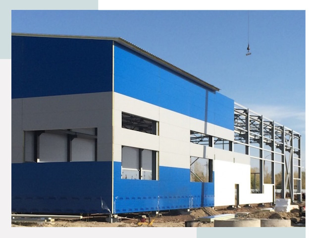 Монтаж ангаров в Петергофе от 628 руб. - СтальСтрой-Птф