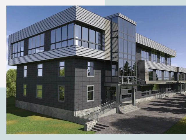 Административные здания в Петергофе