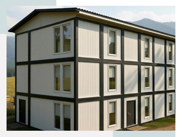 Модульные общежития в Петергофе