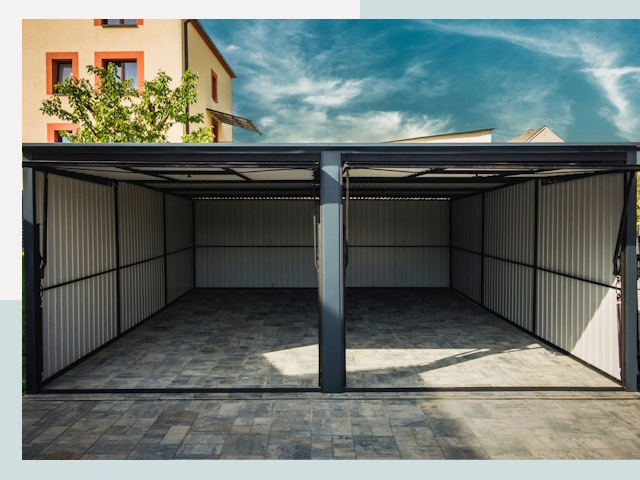 Гаражи из металлоконструкций от 628 руб. в Петергоф