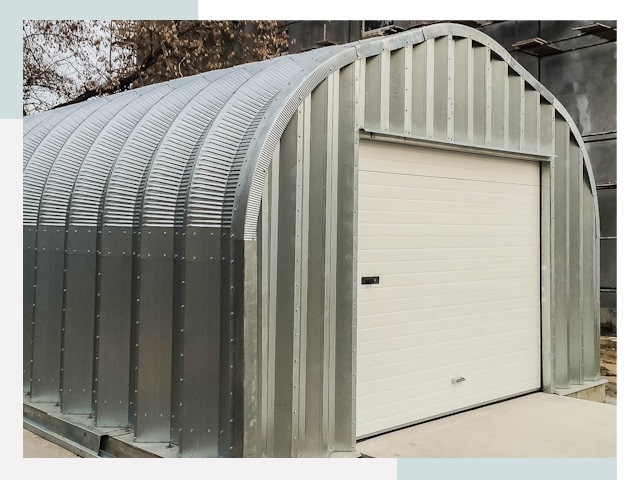 Разборные ангары в Петергофе