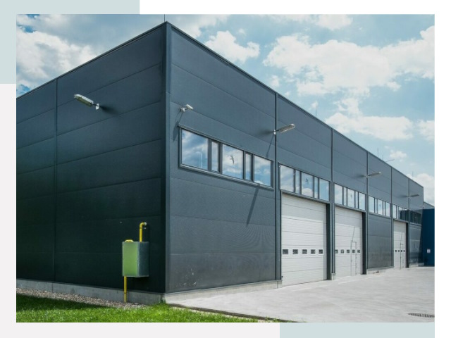 Модульные ангары в Петергофе