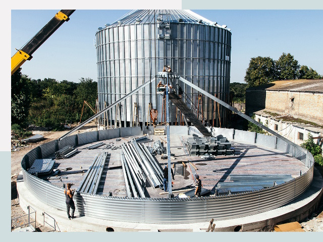 Силосы для зерна в Петергоф от 628 руб. - Надёжное хранение