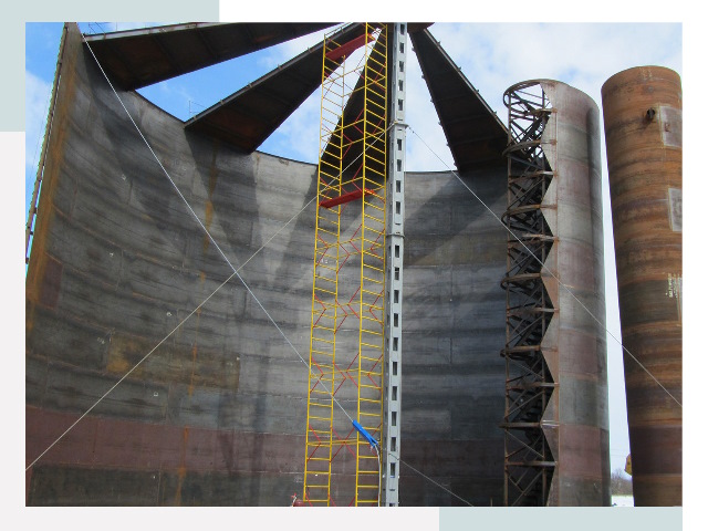 Строительство резервуаров в Петергофе