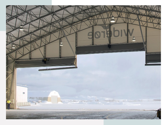 Ворота для ангаров в Петергофе