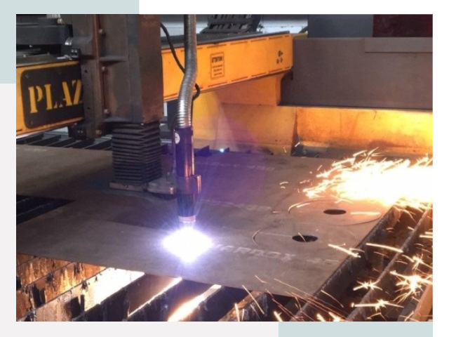 Плазменная резка металла в Петергофе