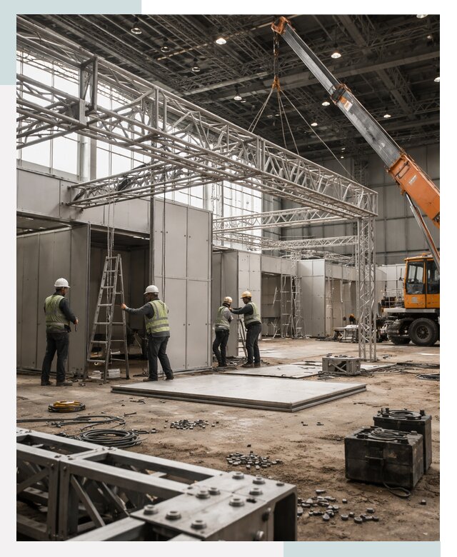 Строительство выставочных павильонов в Петергофе от 36614 р.| СтальСтрой-Птф