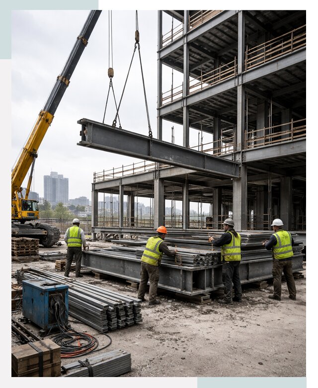 Строительство торгово-офисных зданий в Петергофе от 47075 р.| СтальСтрой-Птф