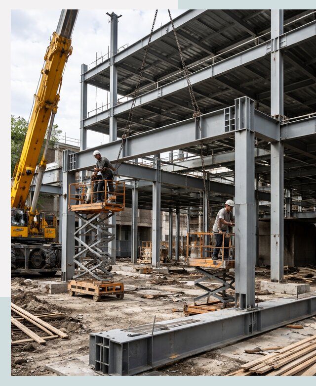 Строительство торгово-офисных зданий под ключ в Петергофе